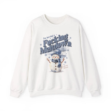 I'm Having a F*cking Meltdown NSFW Funny Christmas Sweater - Sunlit Funlit Country Music Tees